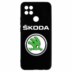 Чехол для Oppo A15s/A15 Skoda Logo 3D - PrintSalon