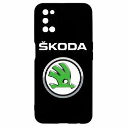 Чехол для Oppo A52/A72/A92 Skoda Logo 3D - PrintSalon