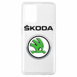Чехол для Oppo A74 4G Skoda Logo 3D - PrintSalon