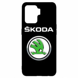 Чехол для Oppo Reno 5 Lite Skoda Logo 3D - PrintSalon