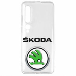 Чехол для Xiaomi Mi10/10 Pro Skoda Logo 3D - PrintSalon