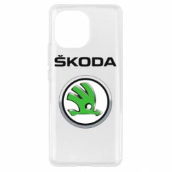 Чехол для Xiaomi Mi11 Skoda Logo 3D - PrintSalon