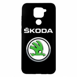 Чехол для Xiaomi Redmi Note 9/Redmi 10X Skoda Logo 3D - PrintSalon