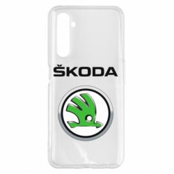 Чехол для Realme 6 Pro Skoda Logo 3D - PrintSalon