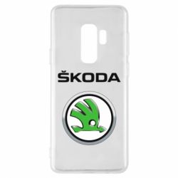Чехол для Samsung S9+ Skoda Logo 3D - PrintSalon