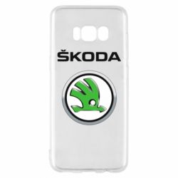 Чехол для Samsung S8 Skoda Logo 3D - PrintSalon