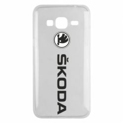 Чехол для Samsung J3 2016 Skoda logo
