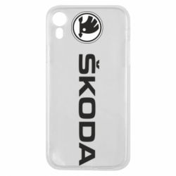 Чехол для iPhone XR Skoda logo - PrintSalon