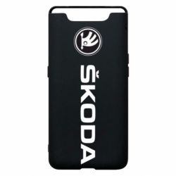 Чехол для Samsung A80 Skoda logo - PrintSalon