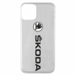 Чехол для iPhone 11 Skoda logo - PrintSalon