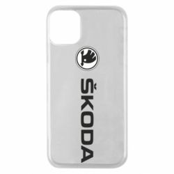 Чехол для iPhone 11 Pro Skoda logo - PrintSalon