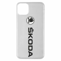 Чехол для iPhone 11 Pro Max Skoda logo - PrintSalon
