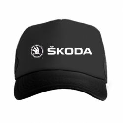 Кепка-тракер Skoda logo - PrintSalon