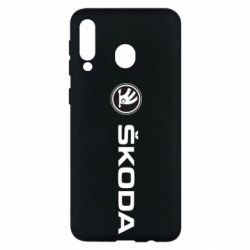 Чехол для Samsung M30 Skoda logo - PrintSalon