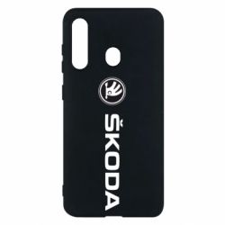 Чехол для Samsung M40 Skoda logo - PrintSalon
