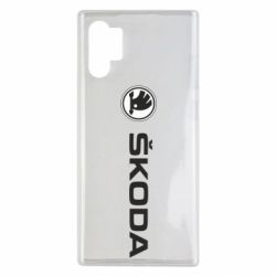 Чехол для Samsung Note 10 Plus Skoda logo - PrintSalon