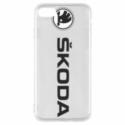 Чехол для iPhone SE 2020 Skoda logo - PrintSalon