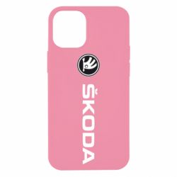 Чехол для iPhone 12 mini Skoda logo - PrintSalon