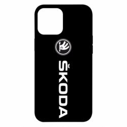 Чехол для iPhone 12 Pro Max Skoda logo - PrintSalon