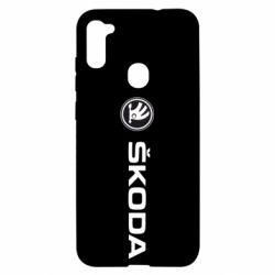Чехол для Samsung A11/M11 Skoda logo - PrintSalon