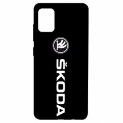 Чехол для Samsung A51 Skoda logo - PrintSalon