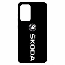 Чехол для Samsung A52 5G Skoda logo - PrintSalon