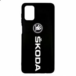 Чехол для Samsung M51 Skoda logo - PrintSalon