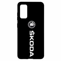 Чехол для Samsung S20 Skoda logo - PrintSalon