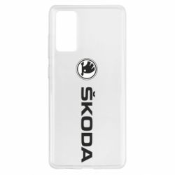 Чехол для Samsung S20 FE Skoda logo - PrintSalon