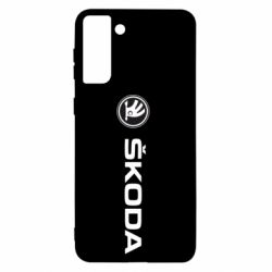 Чехол для Samsung S21+ Skoda logo - PrintSalon