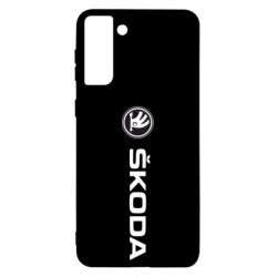 Чехол для Samsung S21 Ultra Skoda logo - PrintSalon