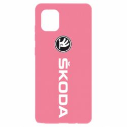 Чехол для Samsung Note 10 Lite Skoda logo - PrintSalon