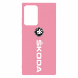 Чехол для Samsung Note 20 Ultra Skoda logo - PrintSalon