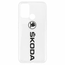 Чехол для Oppo A52/A72/A92 Skoda logo - PrintSalon