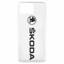 Чехол для Oppo A73 Skoda logo - PrintSalon