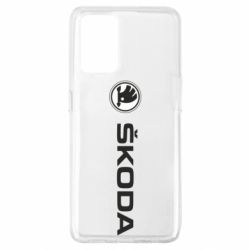 Чехол для Oppo A74 4G Skoda logo - PrintSalon