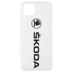 Чехол для Oppo A92s Skoda logo - PrintSalon