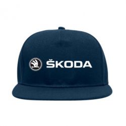 Снепбек Skoda logo - PrintSalon