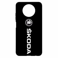 Чехол для Xiaomi Redmi Note 9 5G/Redmi Note 9T Skoda logo