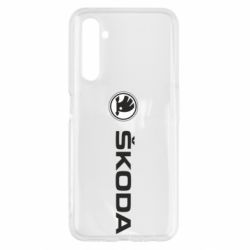 Чехол для Realme 6 Skoda logo - PrintSalon
