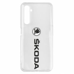 Чехол для Realme 6 Pro Skoda logo - PrintSalon