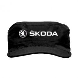 Кепка милитари Skoda logo - PrintSalon