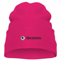 Детская шапка Skoda logo - PrintSalon