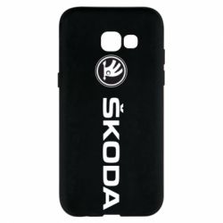 Чехол для Samsung A5 2017 Skoda logo - PrintSalon