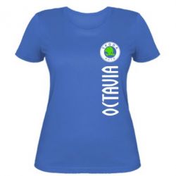 Женская футболка Skoda Octavia - PrintSalon