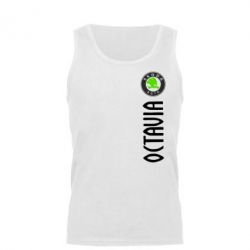 Мужская майка Skoda Octavia - PrintSalon