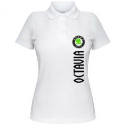 Женское поло Skoda Octavia - PrintSalon