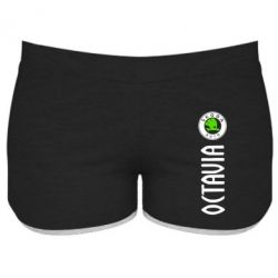 Женские шорты Skoda Octavia - PrintSalon