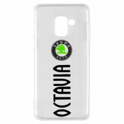 Чехол для Samsung A8 2018 Skoda Octavia