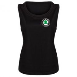 Женская майка Skoda Small - PrintSalon